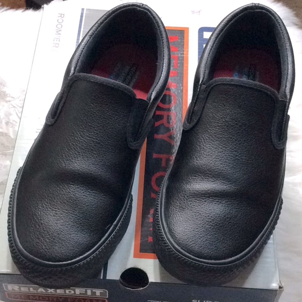 Skechers Work Relaxed Fit flat shoes